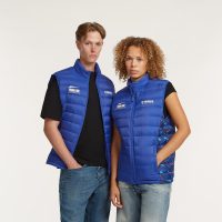 Bodywarmer Paddock Blue unisexe – Duvet 90%