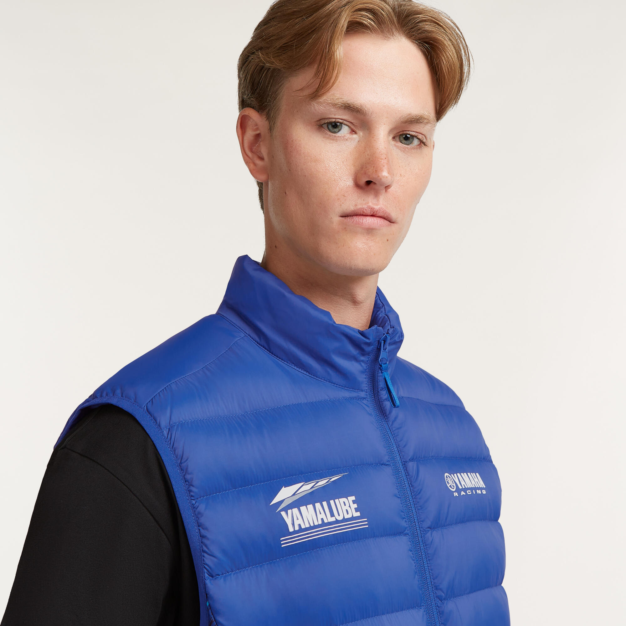 Bodywarmer Paddock Blue unisexe – Duvet 90% – Image 5
