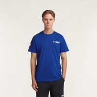 T-shirt Paddock Blue homme – Yamaha Racing col contrasté
