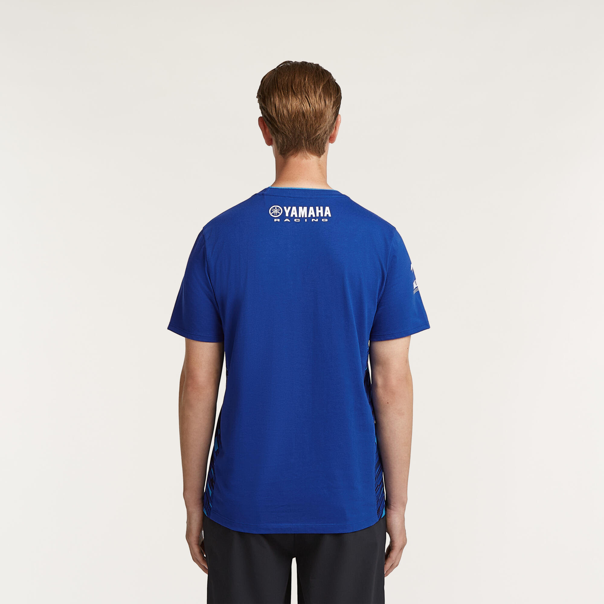 T-shirt Paddock Blue homme – Yamaha Racing col contrasté – Image 3