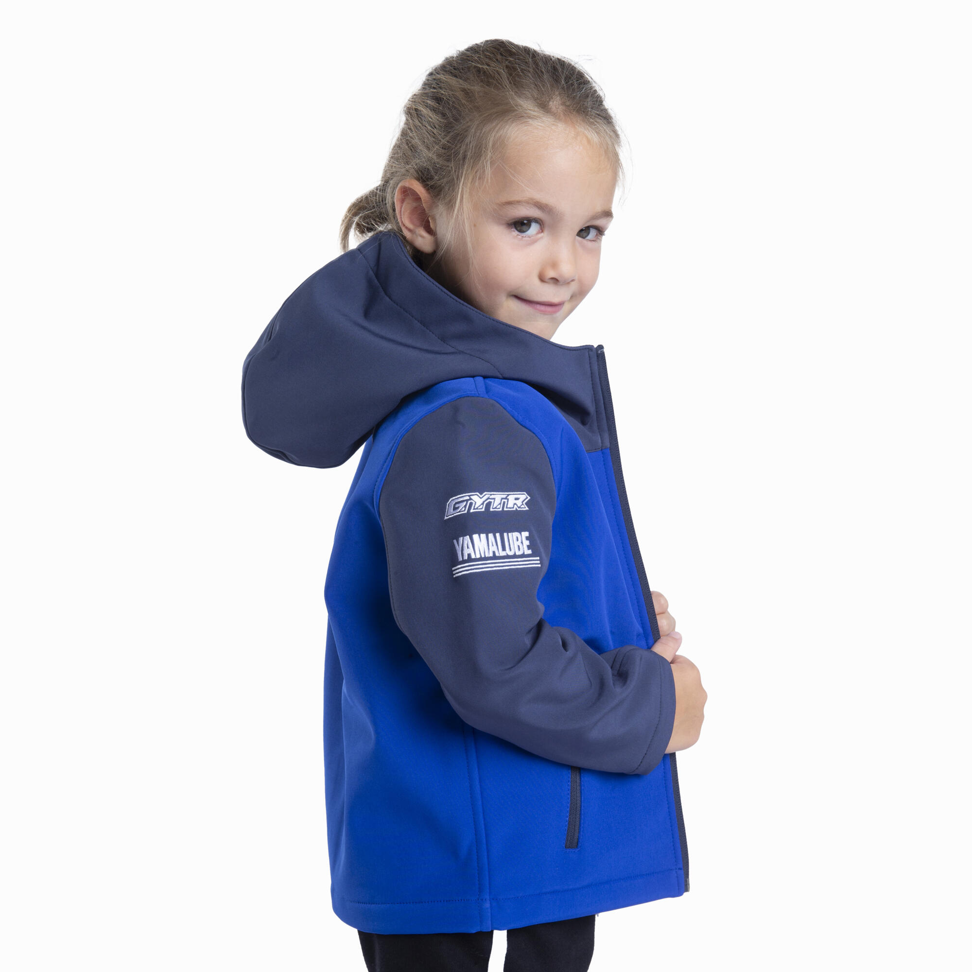 Veste Softshell Yamaha Enfant – Paddock Blue – Confort & Style – Image 2