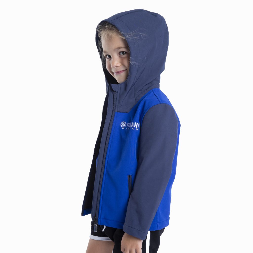Veste Softshell Yamaha Enfant – Paddock Blue – Confort & Style – Image 3