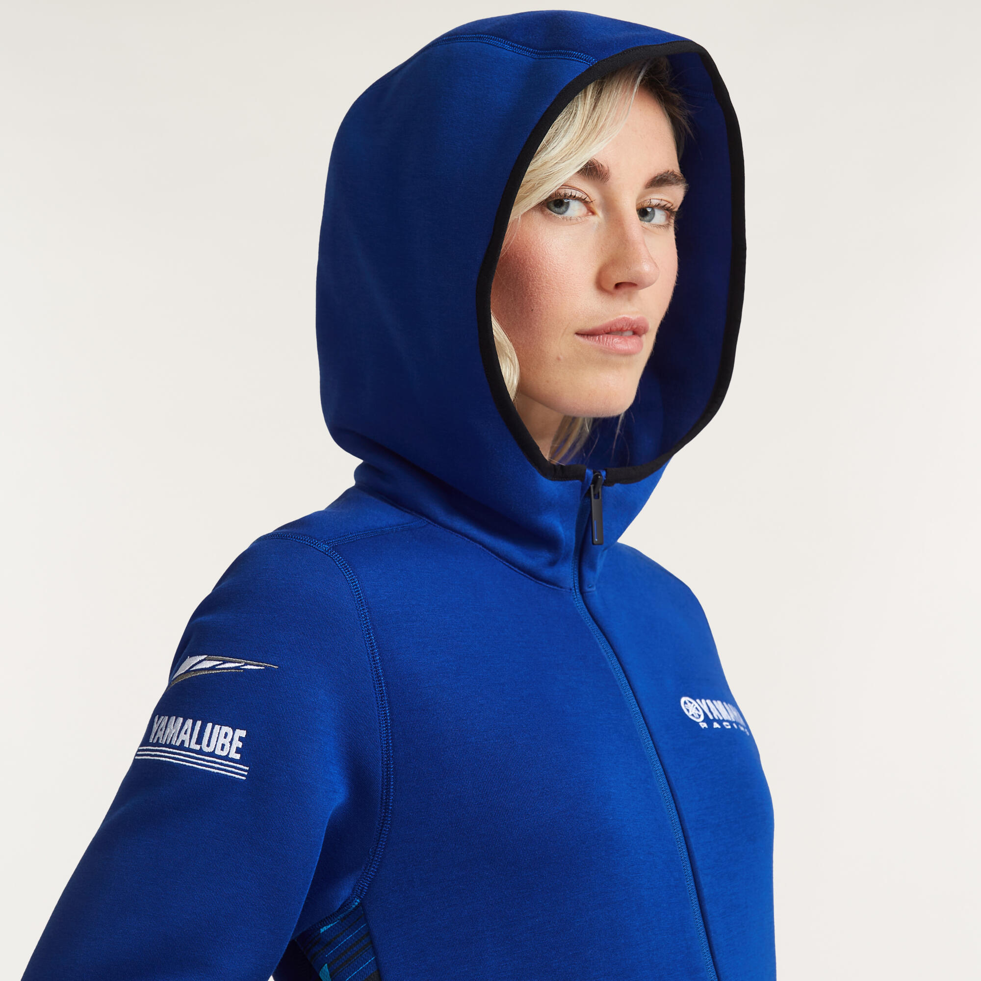 Sweat Capuche Paddock Blue Team Femme | Yamaha Racing – Image 2