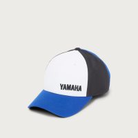 Casquette Urban Paddock Blue adulte – Panneaux contrastés et logo Yamaha